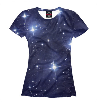 Женская футболка Звездное Небо